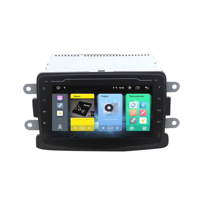 Головное устройство vomi FX104R7-MTK-LTE для Renault Duster, Sandero/Logan 14+, Kaptur, Lada Xray, Nissan Terrano 17+